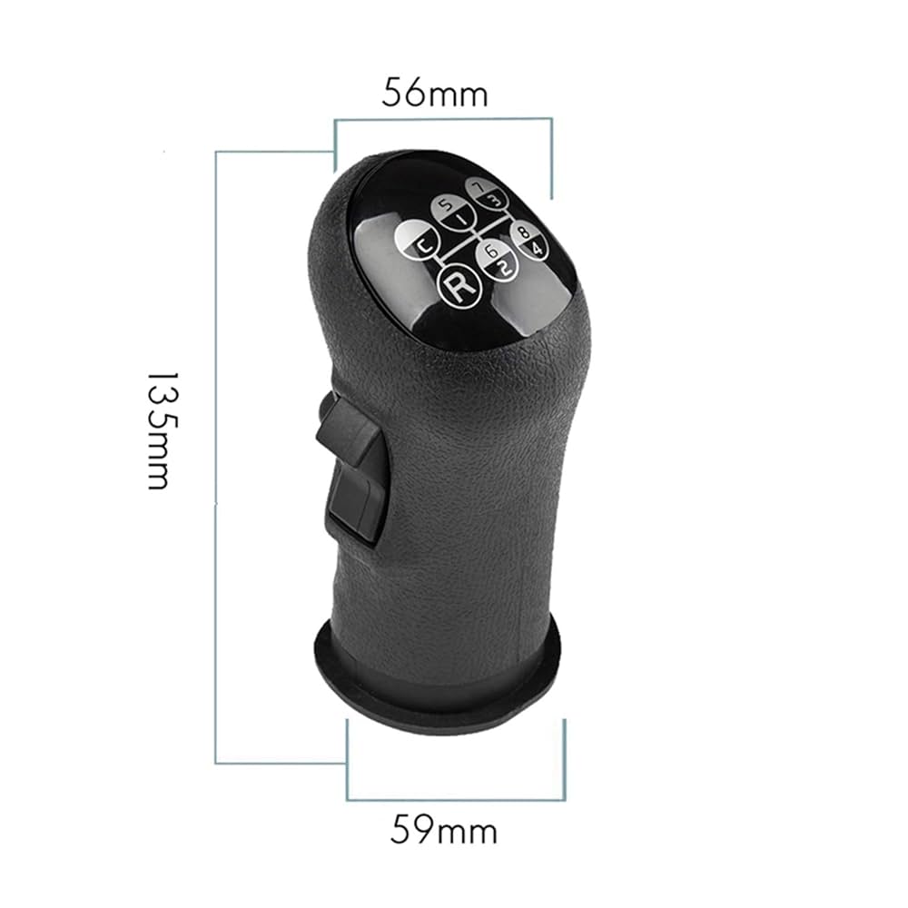 DENJAY Shifter Car Gear Shift Knob Lever Ball Head For Volvo